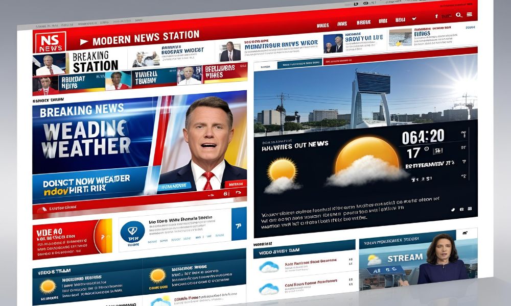 Using News Station Websites